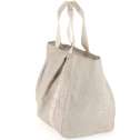 Borbonese Shopping Bag Large in Nylon Riciclato Sabbia 924161AH1C75