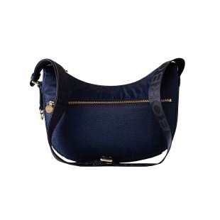 Borbonese Luna Bag Small Blu 934107I15891