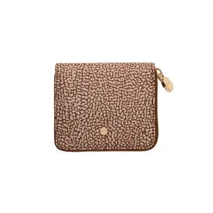 Borbonese Portafoglio Classica Medium Beige/Marrone 930156I15994