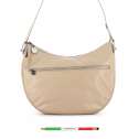 Borbonese Luna Bag Medium Beige/OP Naturale 954538G61U94