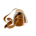 Coccinelle Campus Eco Shearling Natural/Cuir E1RFJ150201552