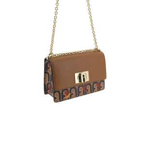 Furla 1927 Mini Toni Caffe'/Cognac h BAFKACO AX0067 0090S 2