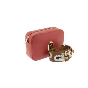 Furla Sleek Mini Chili Oil/Toni Cognac BAHLABR W64000 0228S 2