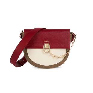 Furla Miss Mimi' S Ciliegia/Pergamena/Fango WB00198 AX0321 1007 0233S