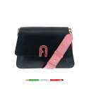 Furla Gemma M Nero/Cognac h/Ninfea WB00501 BX0184 9006 1117S