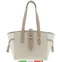 Furla Net S Tote 24 Fullmoon/Marshmallow/Greige WB00952 HSC000 1007 2257S