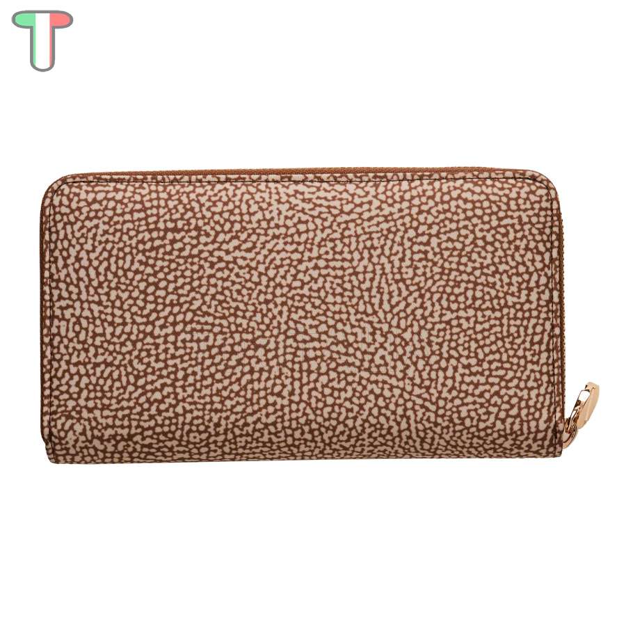 Borbonese Portafoglio Classica Large Beige/Marrone 930155I15994