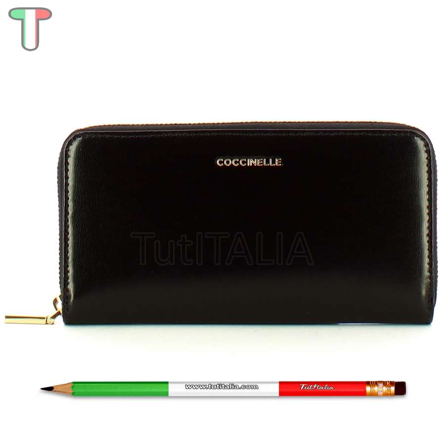 Coccinelle Metallic Shiny Noir E2RX8110401001