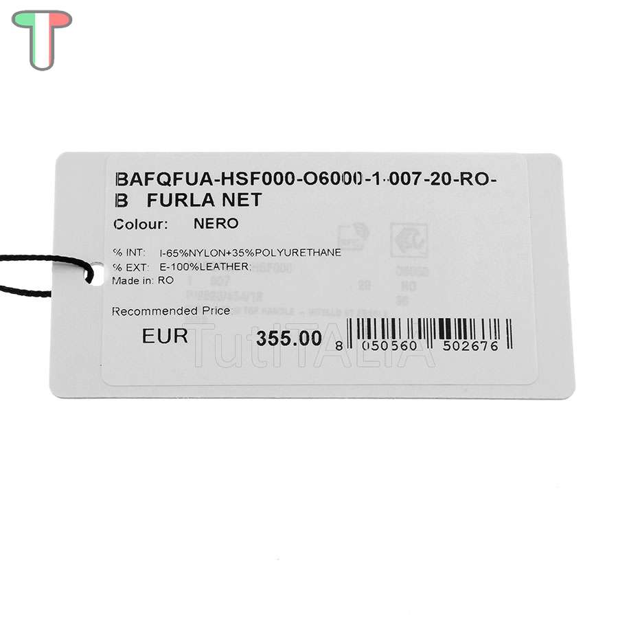 Furla Net M Nero BAFQFUA HSF000 O6000