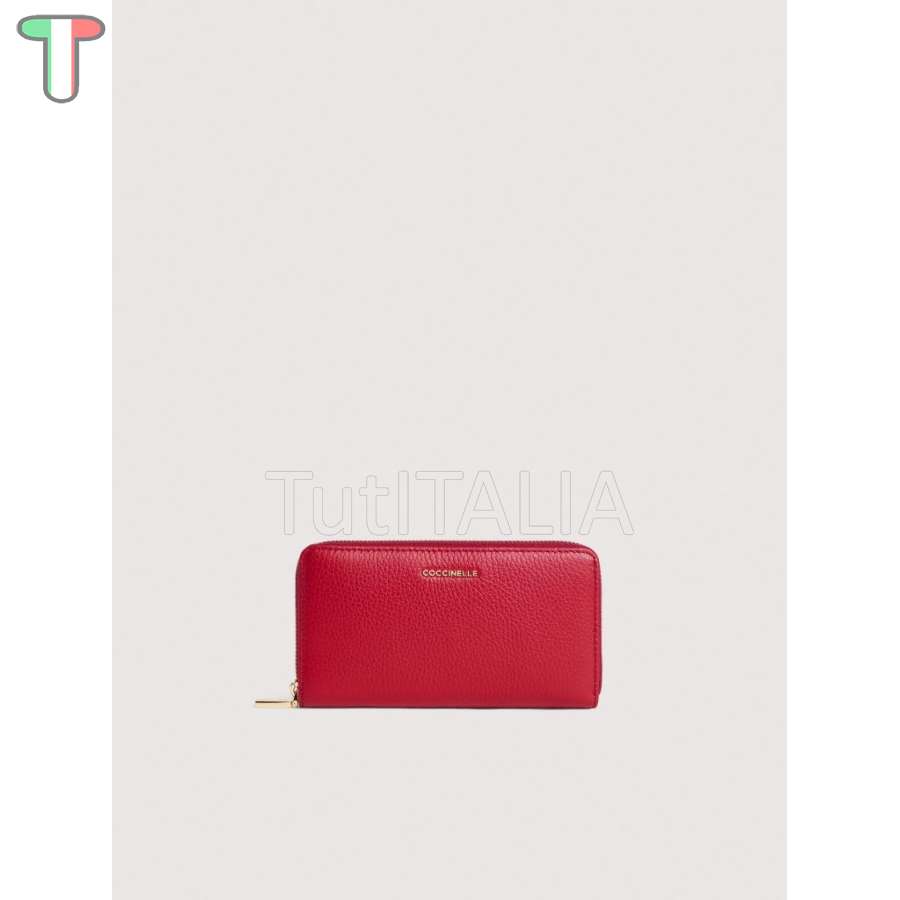 Coccinelle Metallic Large Scarlet E2MW5113201_R02