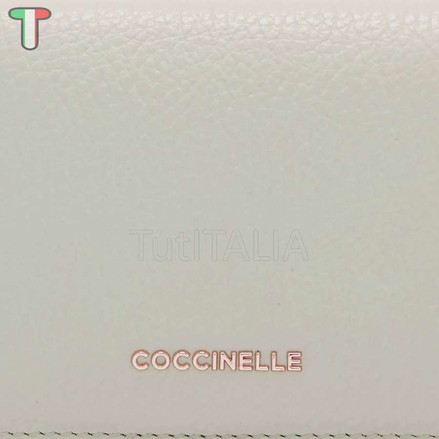 Coccinelle Metallic Soft Small Celadon Green E2MW5172101G24