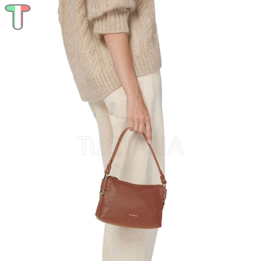 Coccinelle Rebekka Mini Cognac E5T95520101W11