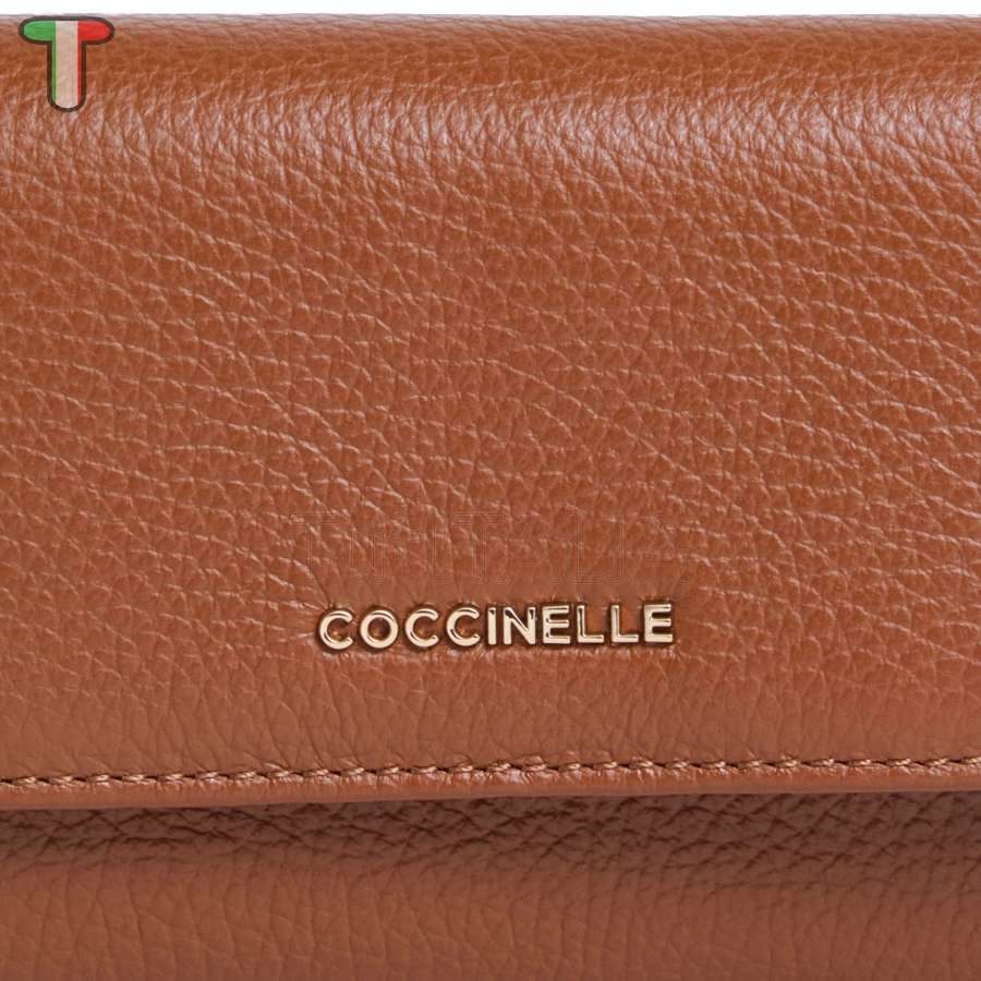 Coccinelle Metallic Medium Cognac E2MW5116601W11