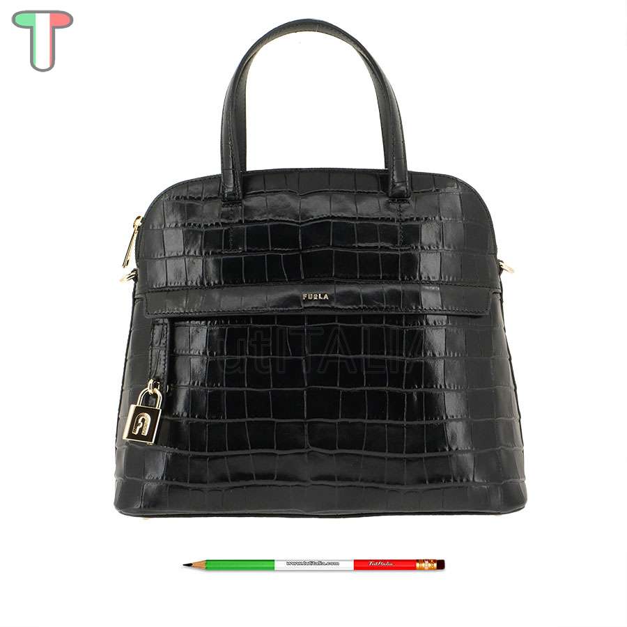 Furla Piper M Dome Nero BAQNFPI KO0000 O6000