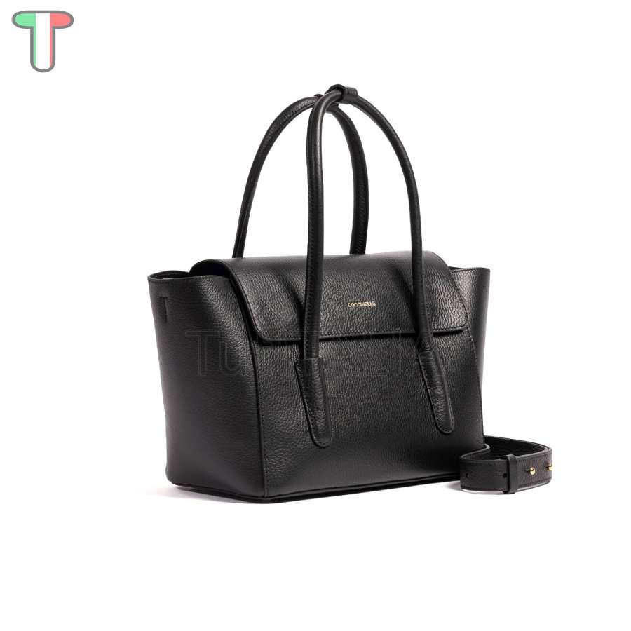 Coccinelle Double Beat Medium Noir E1T8A180201001