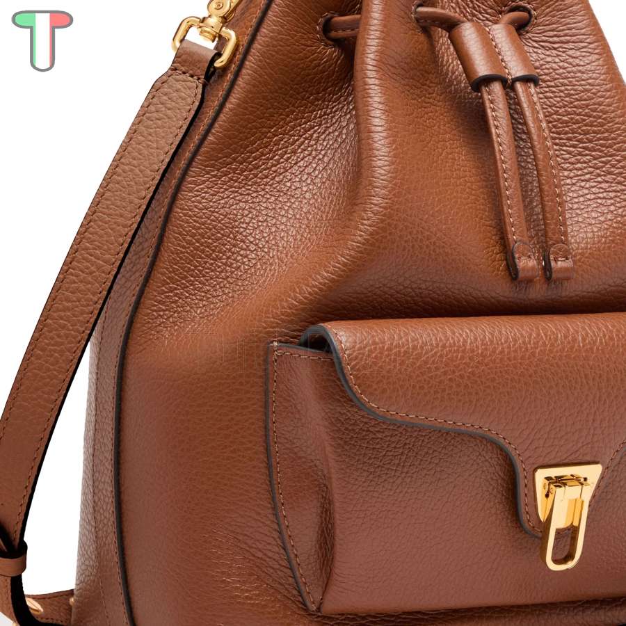 Coccinelle Beat Generation Medium Cognac E1TFK230201W11