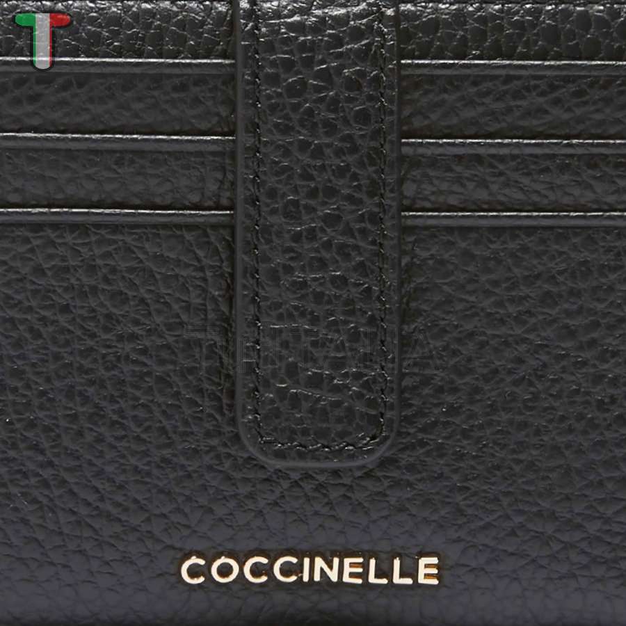 Coccinelle Metallic Soft Small Noir E2MW511F701001