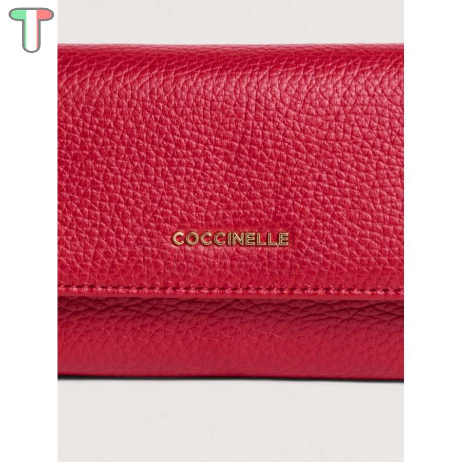 Coccinelle Metallic Medium Scarlet E2MW5116601_R02