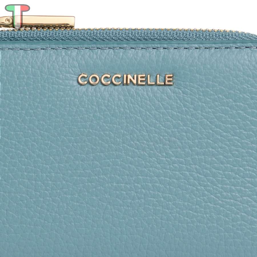 Coccinelle Metallic Small Arctic Blue E2MW511D101B89