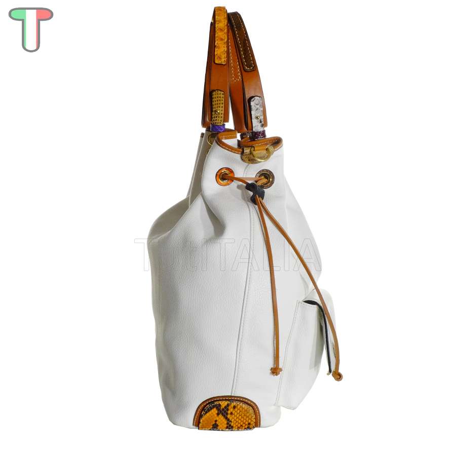 Sem Vaccaro Alce Pitone Bianco Perla 2708