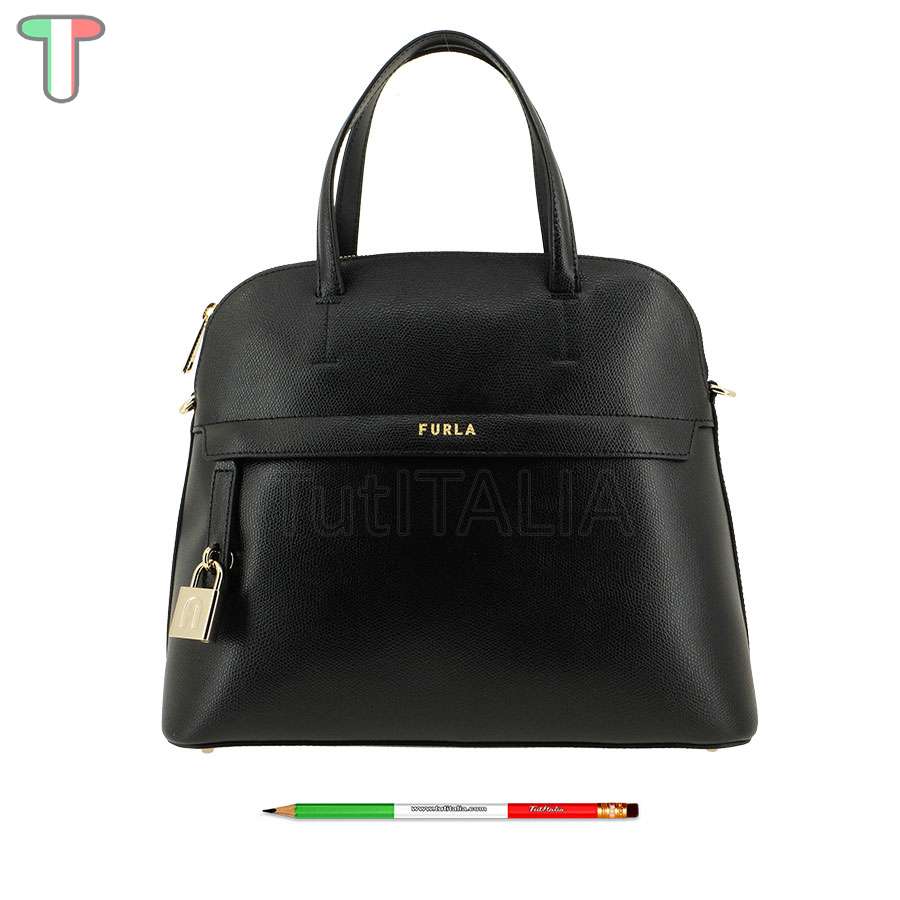 Furla Piper M Dome Nero BAQNFPI ARE000 O6000