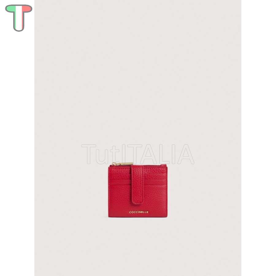 Coccinelle Metallic Medium Scarlet E2MW511F701_R02