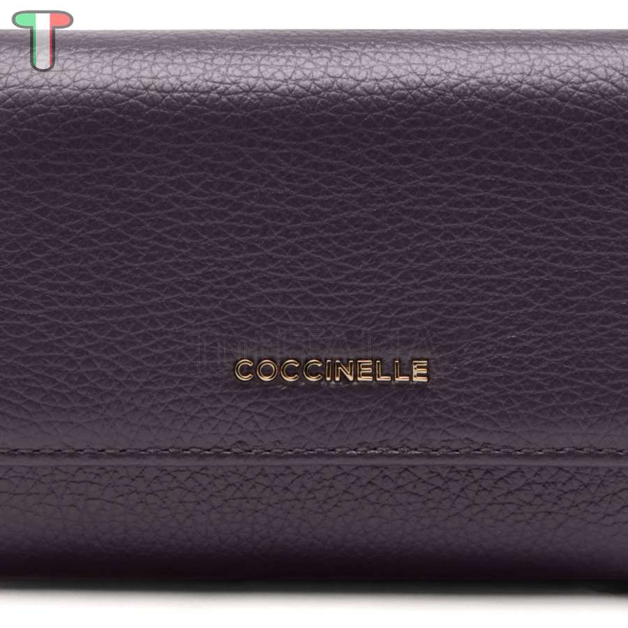 Coccinelle Metallic Medium Prune E2MW5116601V87