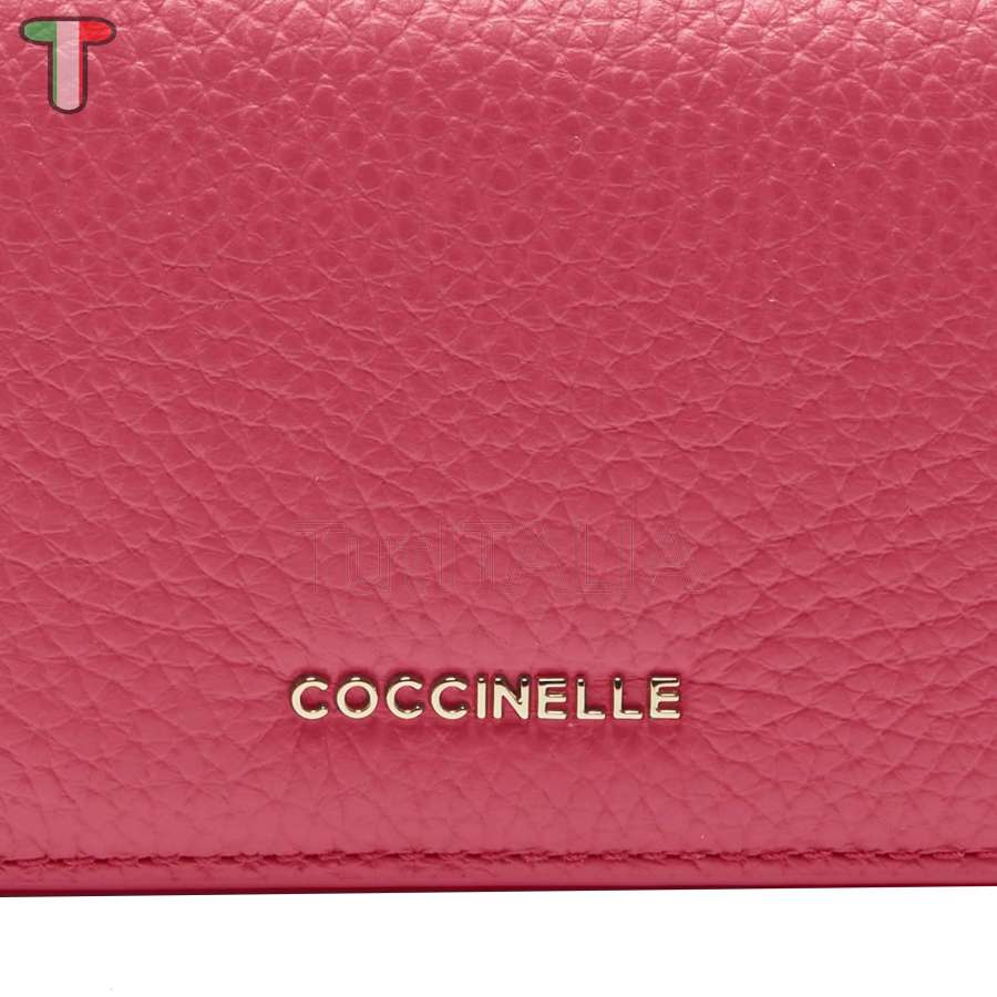 Coccinelle Metallic Soft Small Rosewood E2MW5172101P16