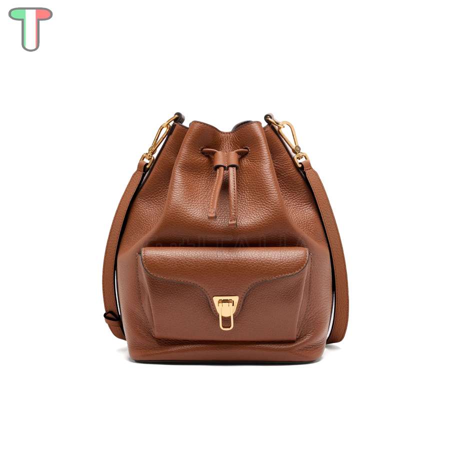 Coccinelle Beat Generation Medium Cognac E1TFK230201W11