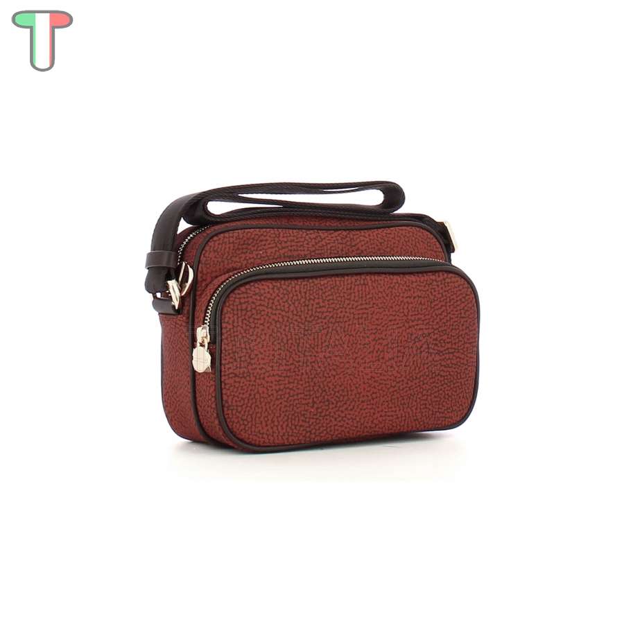 Borbonese Camera Bag Small Tabasco 933029I15Q82