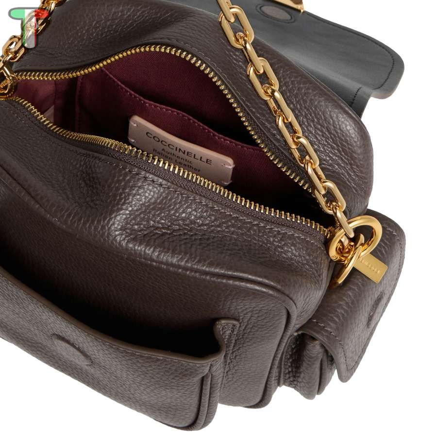 Coccinelle Campus Mini Brunette E1RFF550101W20