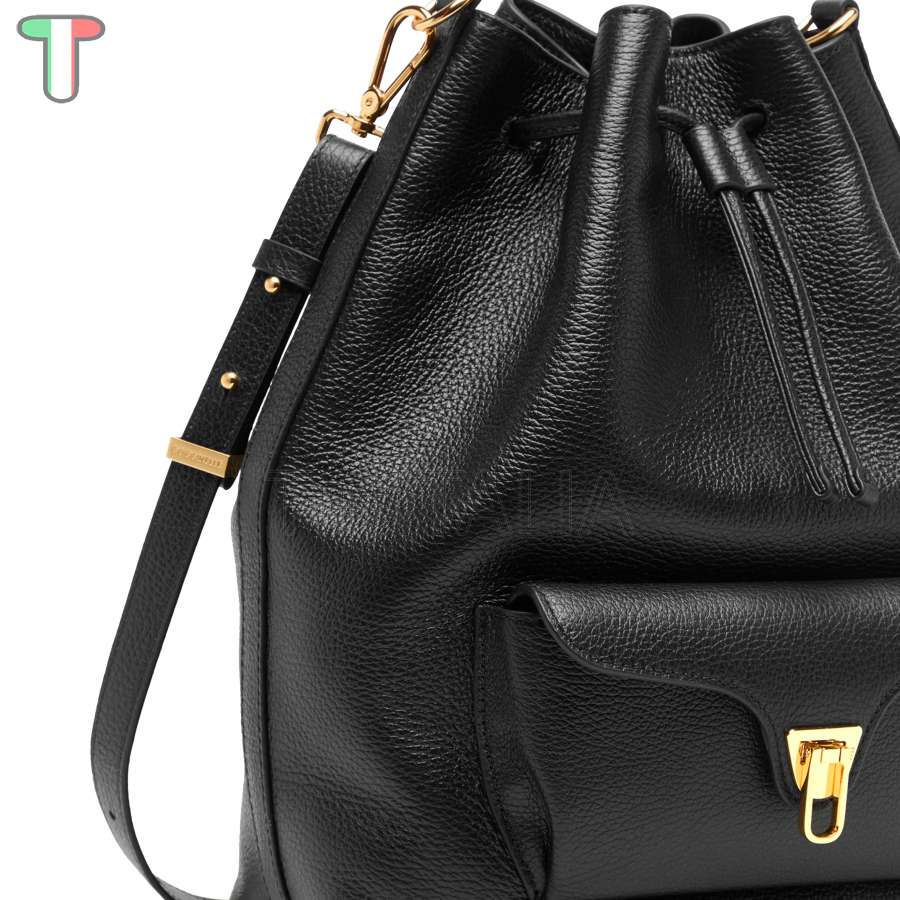 Coccinelle Beat Generation Large Noir E1TFK230101001